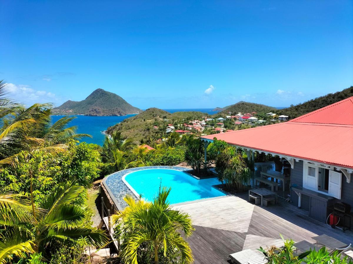 La Maison Bleue - Les Hauts De La Baie Terre-de-Bas Exterior foto