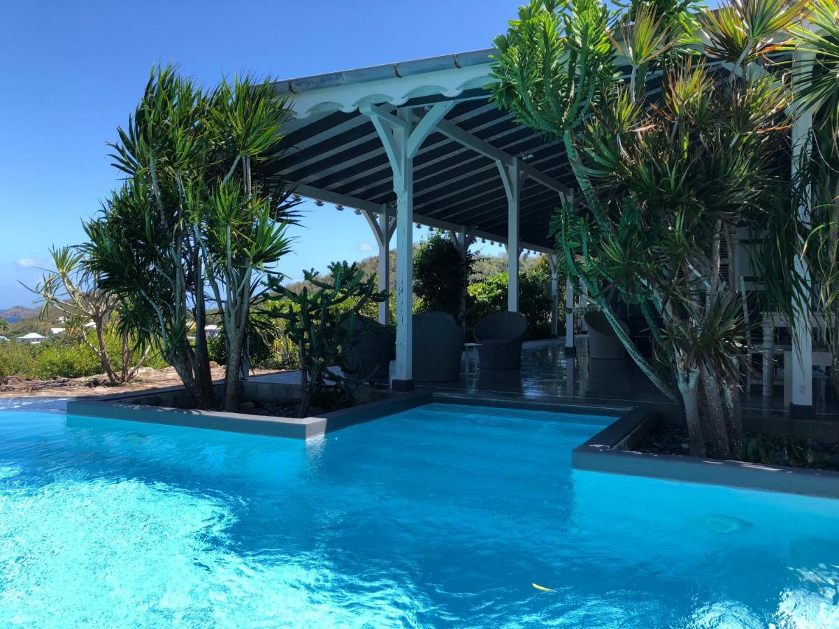 La Maison Bleue - Les Hauts De La Baie Terre-de-Bas Exterior foto
